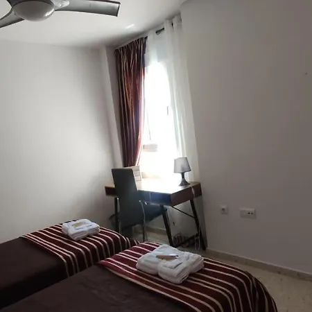 Jt Chiclana, ,parking, Aire, Wifi, Tv, Terraza Apartment *