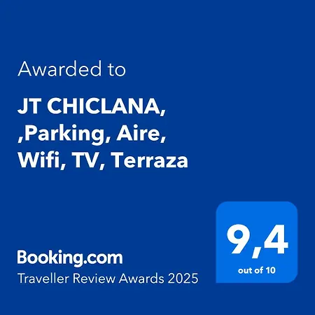 Jt Chiclana, ,parking, Aire, Wifi, Tv, Terraza *